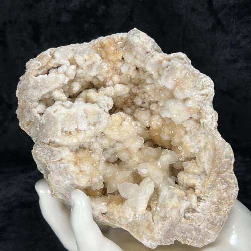 Geode natural quartz - geode, 5”