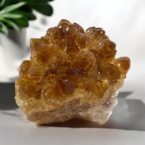 Citrine druze specimen - citrine,